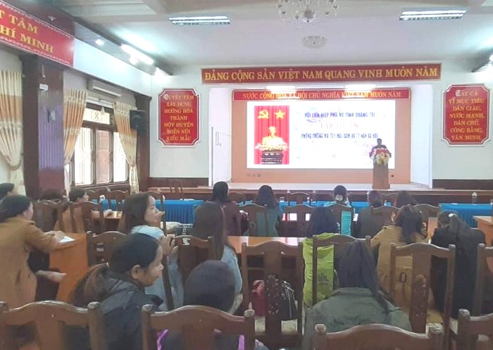 Nâng cao kiến thức, kỹ năng cho phụ nữ vì một cuộc sống an toàn